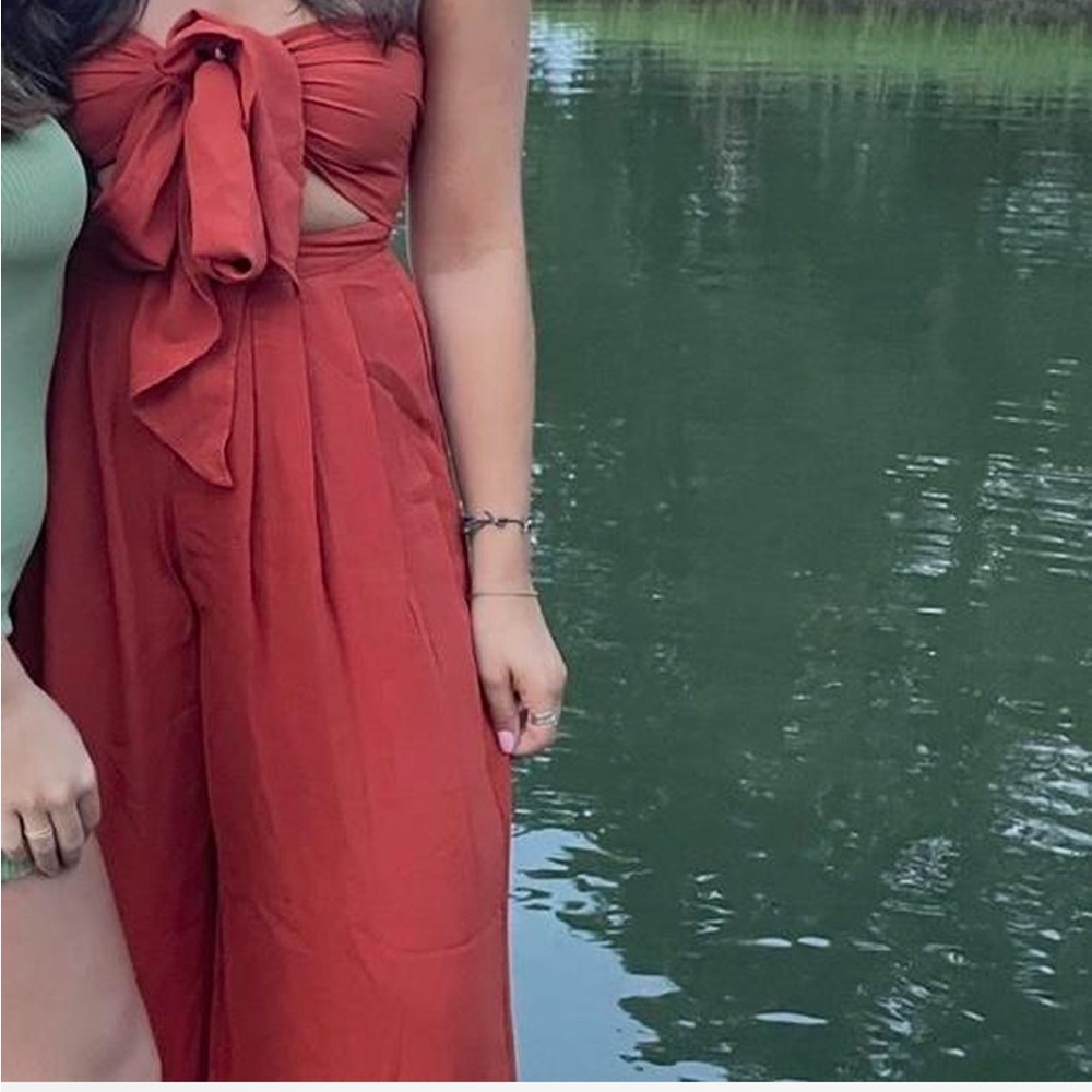 Amazon Terracotta Jumpsuit